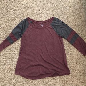 Long sleeve sporty t shirt
